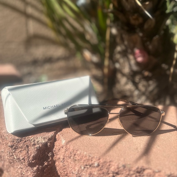 Michael Kors Aviator Sunglasses - Picture 3 of 11